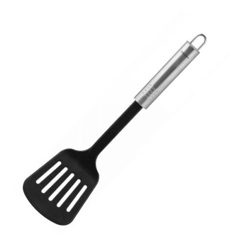 FM OPAL Stainless Steel Slotted Turner with Nylon Head 32cm