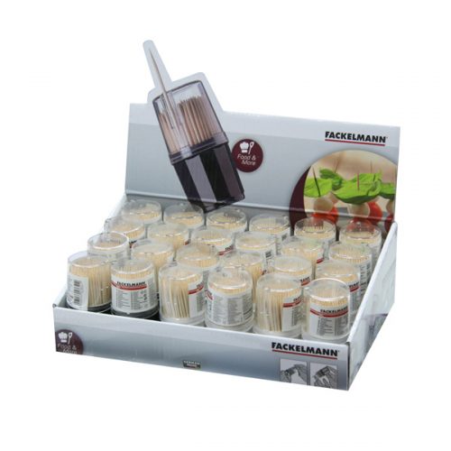 Wooden Toothpicks 6.5cm (CDU x24)