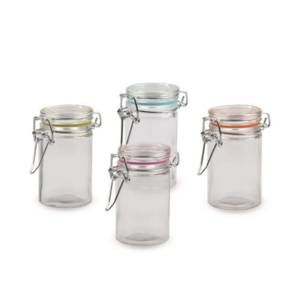 FM Small Glass Spice Jars